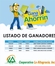 GANADORES CONCURSO GANA CON AHORRÍN