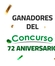 LISTADO DE GANADORES DEL CONCURSO 72 ANIVERSARIO